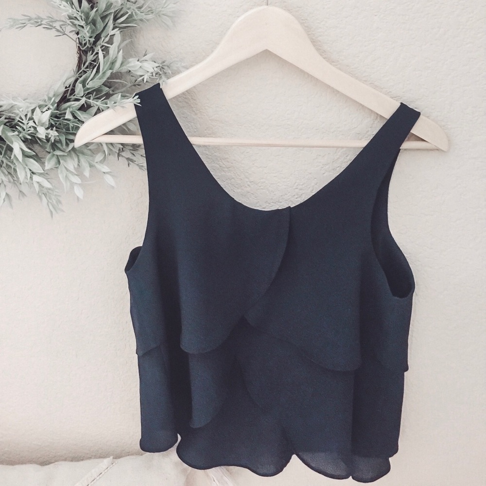 Size Small Navy Blue Tank